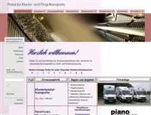 Tablet Screenshot of klaviertransporte.com